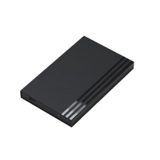 NBase EH-25PSU2B 2.5" USB 2.0 Külső HDD/SSD ház - Fekete asztali számítógép kellék