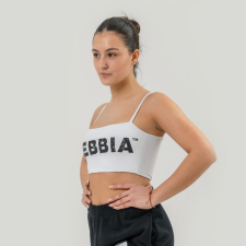 NEBBIA Bandeau Back Check sportmelltartó White női edzőruha