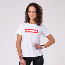 NEBBIA Basic White női póló - NEBBIA M