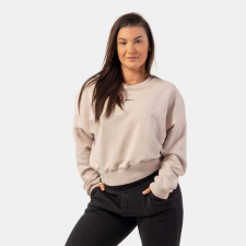 NEBBIA Dámska Pulcsi Loose Fit Cream - NEBBIA női edzőruha