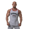 NEBBIA Férfi atlétatrikó Nebbia Old School Muscle 193 világos szürke XXL