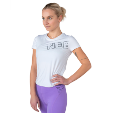 NEBBIA Funkcionális női póló Nebbia FIT Activewear 440 fehér M női edzőruha