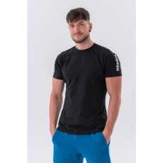 NEBBIA Men‘s T-shirt Sporty Fit Essentials Black