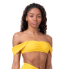 NEBBIA Női bikini felső Nebbia Miami Retro Top 553 sárga M