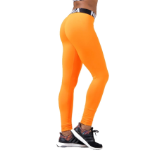 NEBBIA Női leggings Nebbia Squad Hero Scrunch Butt 528 narancssárga M