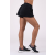 NEBBIA Női rövidnadrág Nebbia Rebel Hero boxing shorts 521 fekete S