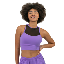 NEBBIA Párnázott sportmelltartó Nebbia FIT Activewear 437 lila M melltartó