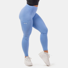 NEBBIA Women‘s leggings Active High Waist Smart Pocket Light Blue - NEBBIA XS női nadrág