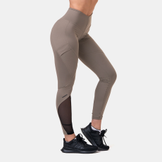 NEBBIA Women‘s leggings High Waist Fit&Smart Mocha - NEBBIA XS