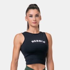 NEBBIA Women‘s Tank Top Fit & Sporty Black - NEBBIA női póló