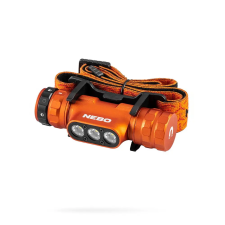 NEBO Master Series HL1000 Fejlámpa - Fekete/Narancssárga fejlámpa