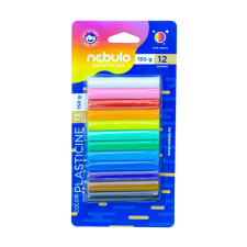Nebulo 150 g 12 db színes gyurma készlet (SZGY-12-150) gyurma