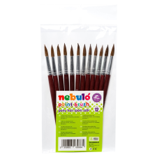 Nebulo Ecset 12-es festett nyéllel 12 db NEBULÓ ecset