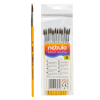 Nebulo Ecset 6-os festett nyéllel 12 db/csomag, Nebulo