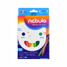 Nebuló Filctoll nebulo kétvégű 12db-os készlet nft-2x-12 filctoll, marker
