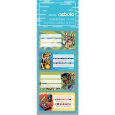 Nebulo Gamer 12 db füzetcímke (NEBULO_FC-GAMER-12) füzetcímke