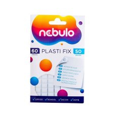 Nebulo Gyurmaragasztó NEBULO Plasti Fix fehér 60 kocka/csomag gyurma