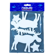 Nebulo Hungarocell dekoráció NEBULO rénszarvas 4 db/csomag dekorációs kellék