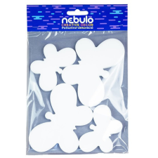 Nebulo Polisztirol dekoráció pillangók dekorációs kellék