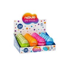 Nebulo Radír, műanyag tokos, NEBULO "UFO" radír