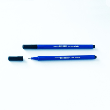 Nebulo Rostirón, tűfilc 0,4mm, háromszög test Nebulo 722-B, fekete filctoll, marker