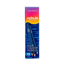 Nebulo Színes ceruza, háromszögletű, NEBULO, kék színes ceruza