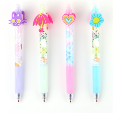 Nebulo Tavaszi csecsebecse radírozható nyomógombos zselés toll (DT-SPIN-02) toll