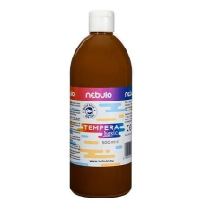 Nebulo Tempera, 500 ml, NEBULO, barna tempera