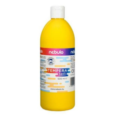 Nebuló Tempera, 500 ml, NEBULO, sárga tempera