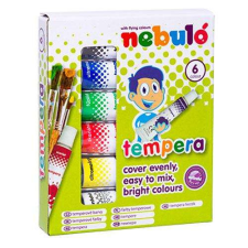 Nebulo Tempera Nebulo 6-os készlet 12ml tempera