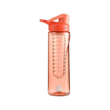Nebulo Wabo 750ml gyümölcs tartályos műanyag korall csatos kulacs kulacs, kulacstartó