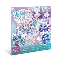 Nebulous Stars vinyl matrica készlet 50 db-os - Iceana&Isadora kreatív és készségfejlesztő