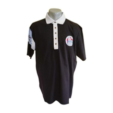  Nebulus fekete galléros férfi póló (méret: XXL) férfi póló