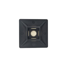 Nedes Kábelkötöző tartó öntapadós fekete max. 3,6 mm-ig - TMA1919/BK villanyszerelés