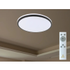 Nedes LED mennyezeti lámpa 36W dimmelhető, távirányítós, 2700lm, 3000-6500K, IP20, opál búra + fekete kere