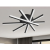 Nedes LED mennyezeti lámpa 75W, 4100lm, 3000-6500K, fekete, IP20, fém-akril - J3344/B