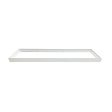 Nedes LED panel kiemelő, falonkívüli beépítőkeret (30x120x6,3cm) lapraszerelt, fehér világítás