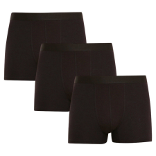 Nedeto 3PACK Férfi boxeralsó Nedeto fekete (3NB001) XXL férfi alsó