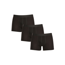 Nedeto 3PACK férfi boxeralsó Nedeto nagyméretű fekete (3NBX001) 10XL férfi alsó