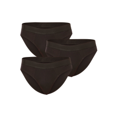 Nedeto 3PACK férfi slipek Nedeto fekete (3NDTS001) 4XL