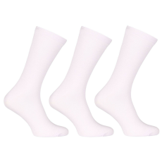 Nedeto 3PACK zokni Nedeto magas bambusz fehér (3PBV02) S