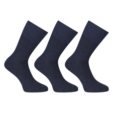 Nedeto 3PACK zokni Nedeto magas medic kék (3PMV002) M férfi zokni