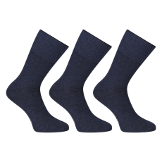 Nedeto 3PACK zokni Nedeto magas medic kék (3PMV002) XL