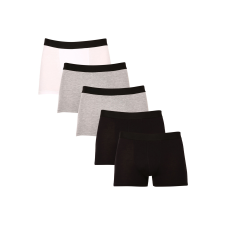 Nedeto 5PACK Férfi boxeralsó Nedeto többszínű (5NDTB1002) M férfi alsó