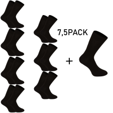 Nedeto 7,5PACK zoknik Nedeto magas bambusz fekete (75NP001) S férfi zokni
