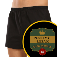 Nedeto Férfi bő szárú boxeralsók Nedeto Honest lager (1NTF1) 3XL férfi alsó