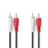 Nedis CAGL24200BK100 audio kábel