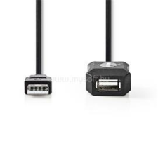 Nedis CCCGL60EXTBK200 aktív USB hosszabító, 20m (CCGL60EXTBK200) kábel és adapter
