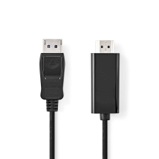 Nedis CCGL37100BK30 DisplayPort 1.2 - HDMI Kábel 3m - Fekete (CCGL37100BK30) kábel és adapter