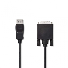Nedis CCGP37200BK20 DisplayPort - DVI kábel 2,0 m fekete kábel és adapter